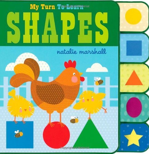 Cover for Natalie Marshall · My Turn to Learn Shapes (Kartongbok) [Brdbk edition] (2013)