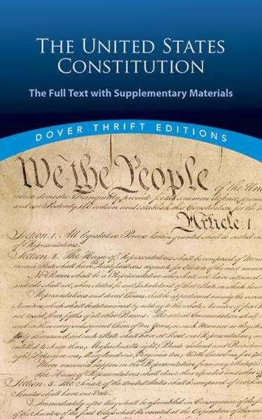 Cover for Bob Blaisdell · The United States Constitution: The Full Text with Supplementary Materials - Thrift Editions (Taschenbuch) [Green edition] (2009)