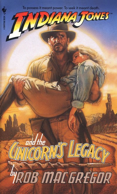 Cover for Rob Macgregor · Indiana Jones and the Unicorn's Legacy (Falcon) (Paperback Book) (1992)