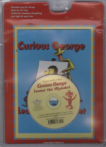 Cover for H. A. Rey · Curious George Learns the Alphabet Book &amp; CD - Curious George (Cassette) [Pap / Com edition] (2009)