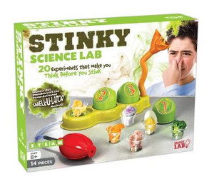 Stinky Science Lab - SmartLab Toys - Gadżety - Voyageur Press - 9780760362662 - 24 lipca 2018