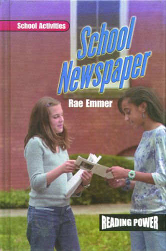 Cover for Rae Emmer · School Newspaper (School Activities) (Hardcover Book) (2001)