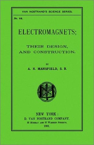 Cover for Mansfield · Electromagnets; Their Design and Construction (Gebundenes Buch) (2002)