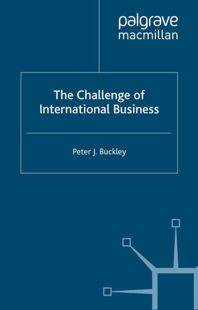 Cover for P. Buckley · The Challenge of International Business (Pocketbok) [Softcover reprint of the original 1st ed. 2004 edition] (2004)