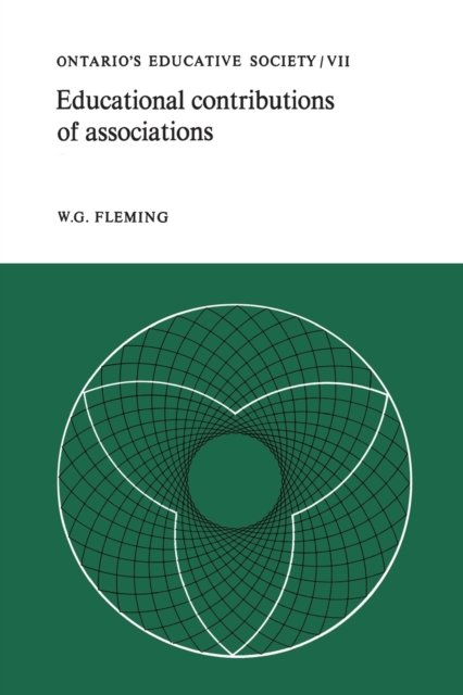 Cover for W G Fleming · Educational Contributions of Associations (Paperback Book) (1972)