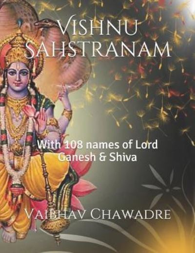 Cover for Vaibhav Chawadre · Vishnu Sahstranam (Paperback Book) (2016)