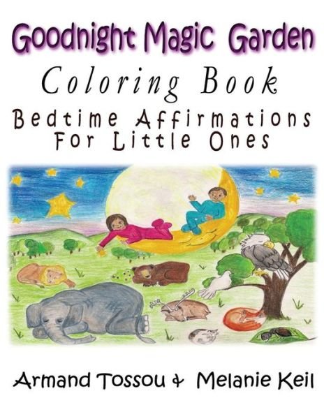 Cover for Dagbegnon Armand Tossou · Goodnight Magic Garden Coloring Book (Paperback Book) (2017)