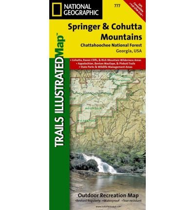 Cover for National Geographic Maps · Springer &amp; Cohutta Mountains, Chattahoochee National Forest: Trails Illustrated Other Rec. Areas (Kort) (2020)