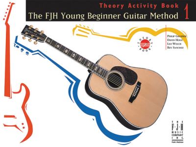 Cover for Hoge, Sanchez, Welch Groeber · FJH Young Beginner Guitar Method, Theory Activity Book 1 (Paperback Book) (2023)