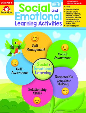 Cover for Evan-Moor Educational Publishers · Social and Emotional Learning Activities, Grades Prek-K (Paperback Book) (2022)