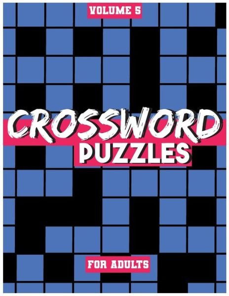 Cover for Fun Activity Books · Crossword Puzzles For Adults, Volume 5 (Paperback Book) (2021)