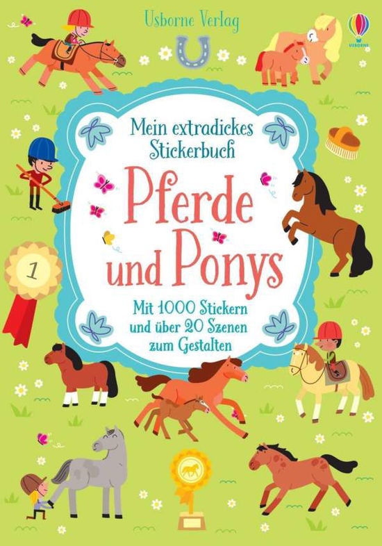 Mein extra.Stickerb:Pferde u.Pon - Bowman - Boeken -  - 9781782323662 - 