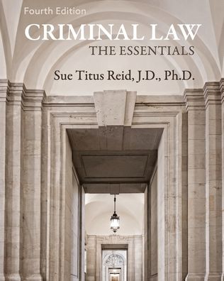 Cover for Sue Titus Reid · Criminal Law (Paperback Book) (2021)