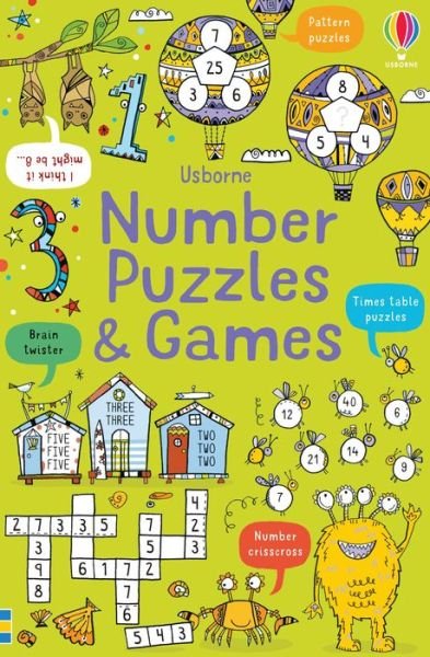 Number Puzzles and Games - Phillip Clarke - Bücher - Usborne Publishing, Limited - 9781805071662 - 6. Februar 2024