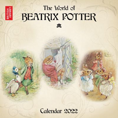 Cover for Kalender · British Library: Beatrix Potter Wall Calendar 2022 (Art Calendar) (Calendar) [New edition] (2021)