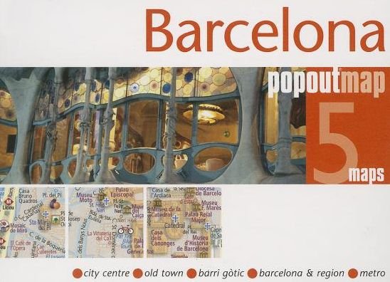 Popout Maps: Barcelona Popout Map - Popout Map - Livros - PopOut Maps - 9781845879662 - 11 de dezembro de 2013