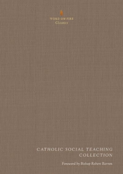 Cover for Robert Barron · Catholic Social Teaching Collection (Innbunden bok) (2021)
