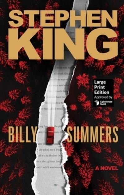 Cover for Stephen King · Billy Summers (Large Print Edition): Large Print - Larger Print (Gebundenes Buch) (2021)