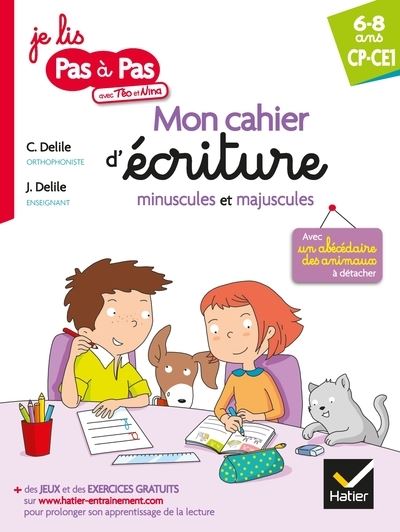 Cover for Jean Delile · Pas a pas: Methode d'ecriture / Cahier minuscules et majuscules (Paperback Book) (2019)