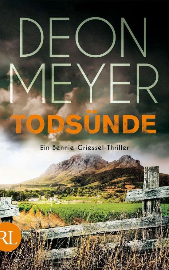 Cover for Deon Meyer · Todsünde (Hardcover Book) (2021)