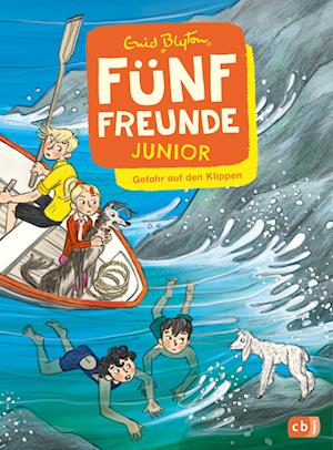 Fünf Freunde JUNIOR - Gefahr auf den Klippen - Enid Blyton - Livros - cbj - 9783570180662 - 26 de abril de 2023