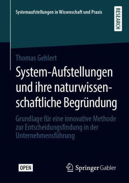 Cover for Gehlert · System-Aufstellungen und ihre n (Bok) (2020)