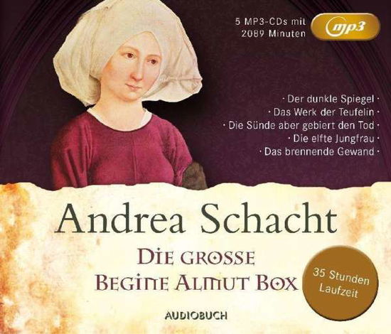 Cover for Schacht · Große Begine Almut Box,5MP3-CD (Book)