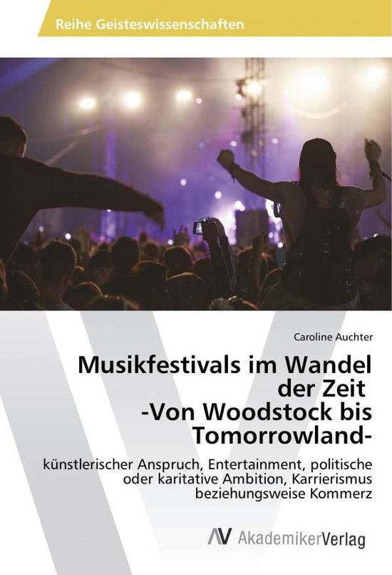 Cover for Auchter · Musikfestivals im Wandel der Ze (Book)