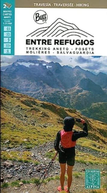 Entre refugios-Trekking Aneto-Posets-Mol!eres-Salvaguardia (Kort) (2023)