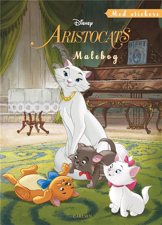 Cover for Disney · Disney Klassikere: Aristocats malebog (kolli 6) (Hæftet bog) [1. udgave] (2021)
