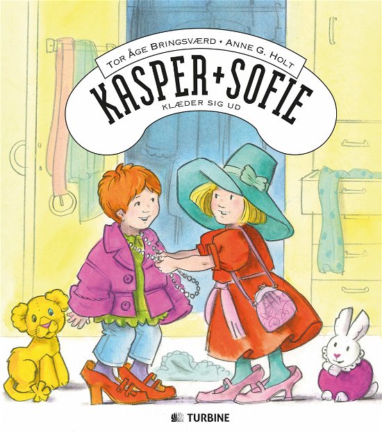 Cover for Tor Åge Bringsværd · Kasper og Sofie klæder sig ud (Hardcover Book) [1. Painos] (2017)