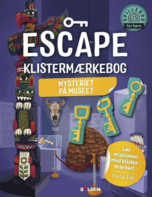 Philipp Kiefer · Escape: Escape Klistermærkebog: Mysteriet på museet (Paperback Book) [1er édition] (2024)