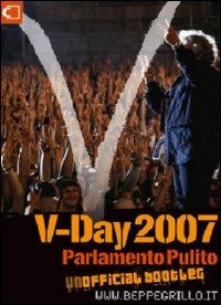 Cover for Beppe Grillo · V-day 2007 - Parlamento Pulito (DVD) (2008)