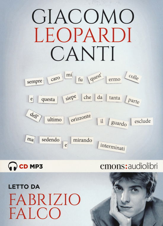 Cover for Giacomo Leopardi · Leopardi, Giacomo (Audiolibro) (CD)