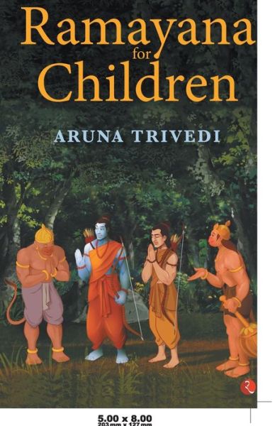 Cover for Aruna Trivedi · Ramayana for Children (Paperback Book) (2018)