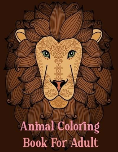 Cover for Nr Grate Press · Animal Coloring Book (Paperback Book) (2020)