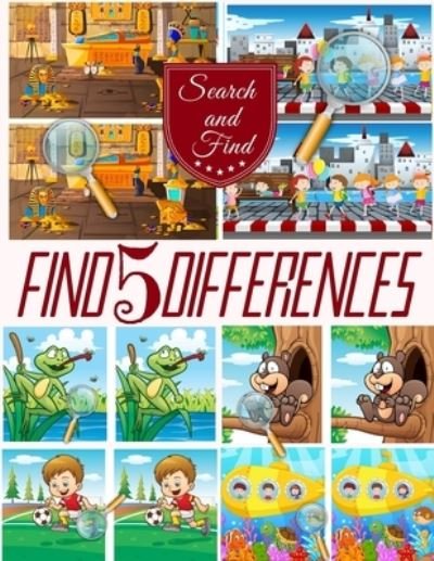 Cover for Pixa Education · Find 5 Differences (Paperback Book) (2020)