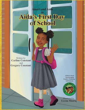 Cover for Carline Constant · Aida's First Day of School (Book) (2023)