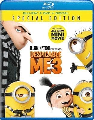 Cover for Despicable Me 3 (Blu-ray) (2017)