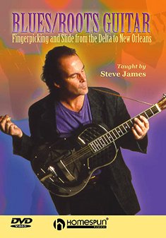 Blues / Roots Guitar - Steve James - Elokuva - HO.TA - 0073999893663 - maanantai 19. joulukuuta 2005