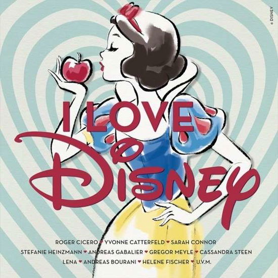 Cover for Various Artists · I Love Disney (CD) (2014)