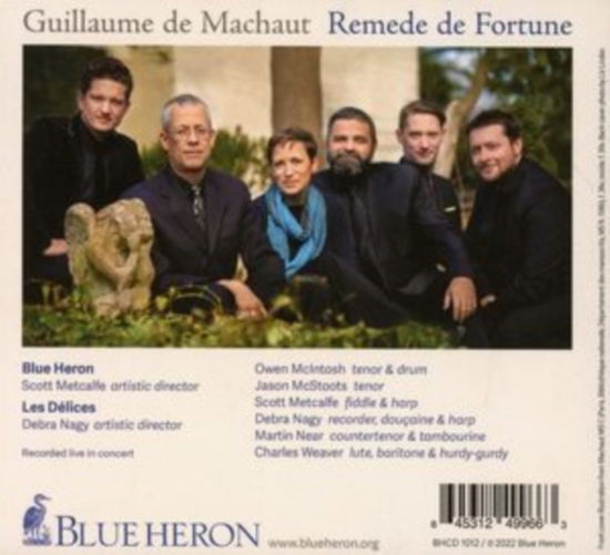 Cover for Blue Heron &amp; Les Delices · Guillaume De Machaut: Remede De Fortune (CD) (2022)