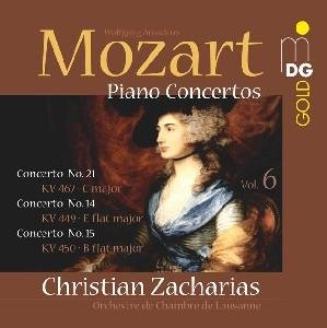 Cover for Zacharias / Lausanne Co · Mozart / Piano Concertos Vol 6 - No 21 (CD) (2010)