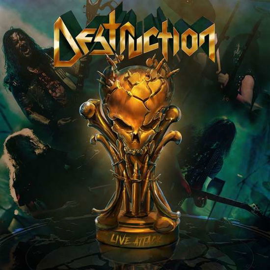 Cover for Destruction · Live Attack (LP) [Limited edition] (2022)