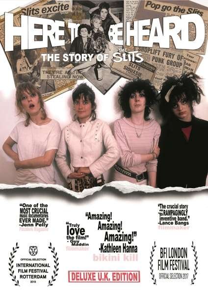 Slits · Here To Be Heard: The Story Of The Slits (DVD) [Deluxe edition] (2019)