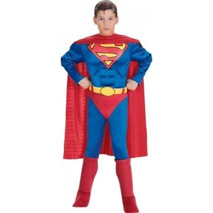 Rubies - Superman - Costume with Muscle chest - Medium - --- - Fanituote -  - 0883028262663 - 