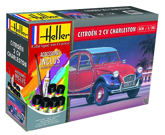 Cover for Heller · 1/24 Starter Kit Citroen 2cv Charleston (Toys)