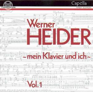 Werner Heider · My Piano & I / 15 Tools / Hist. (CD) (2017)