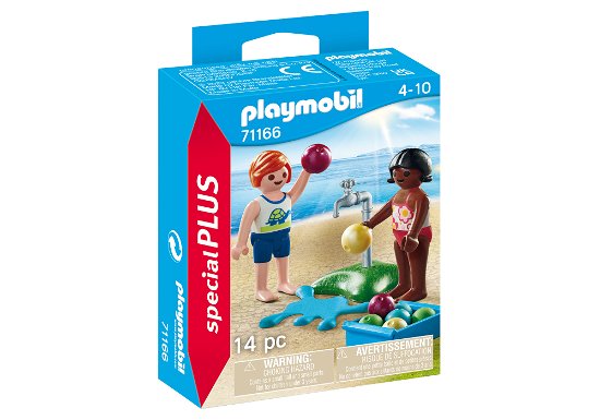 Cover for Playmobil · Playmobil Special Plus Kinderen met waterballonnen - 71166 (Leksaker)