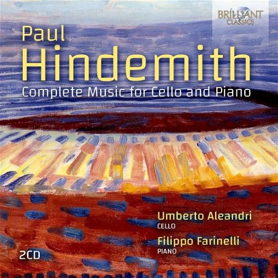 Cover for Umberto Aleandri / Filippo Farinelli · Hindemith: Complete Music For Cello And Piano (CD) (2024)